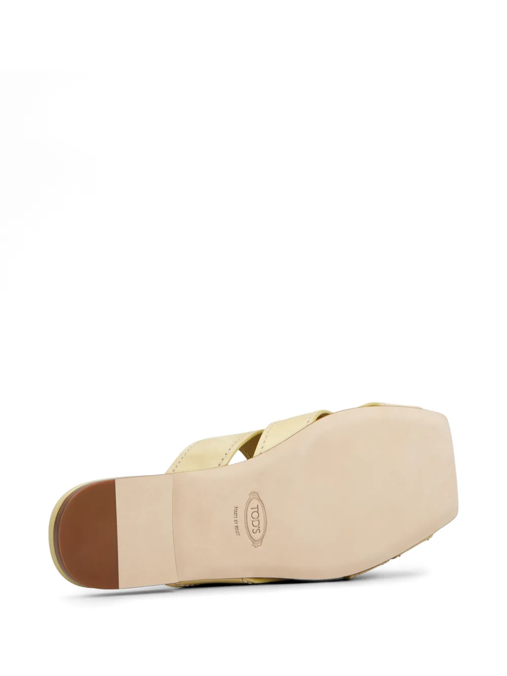 Tod's Sandalen met gekruiste bandjes Geel