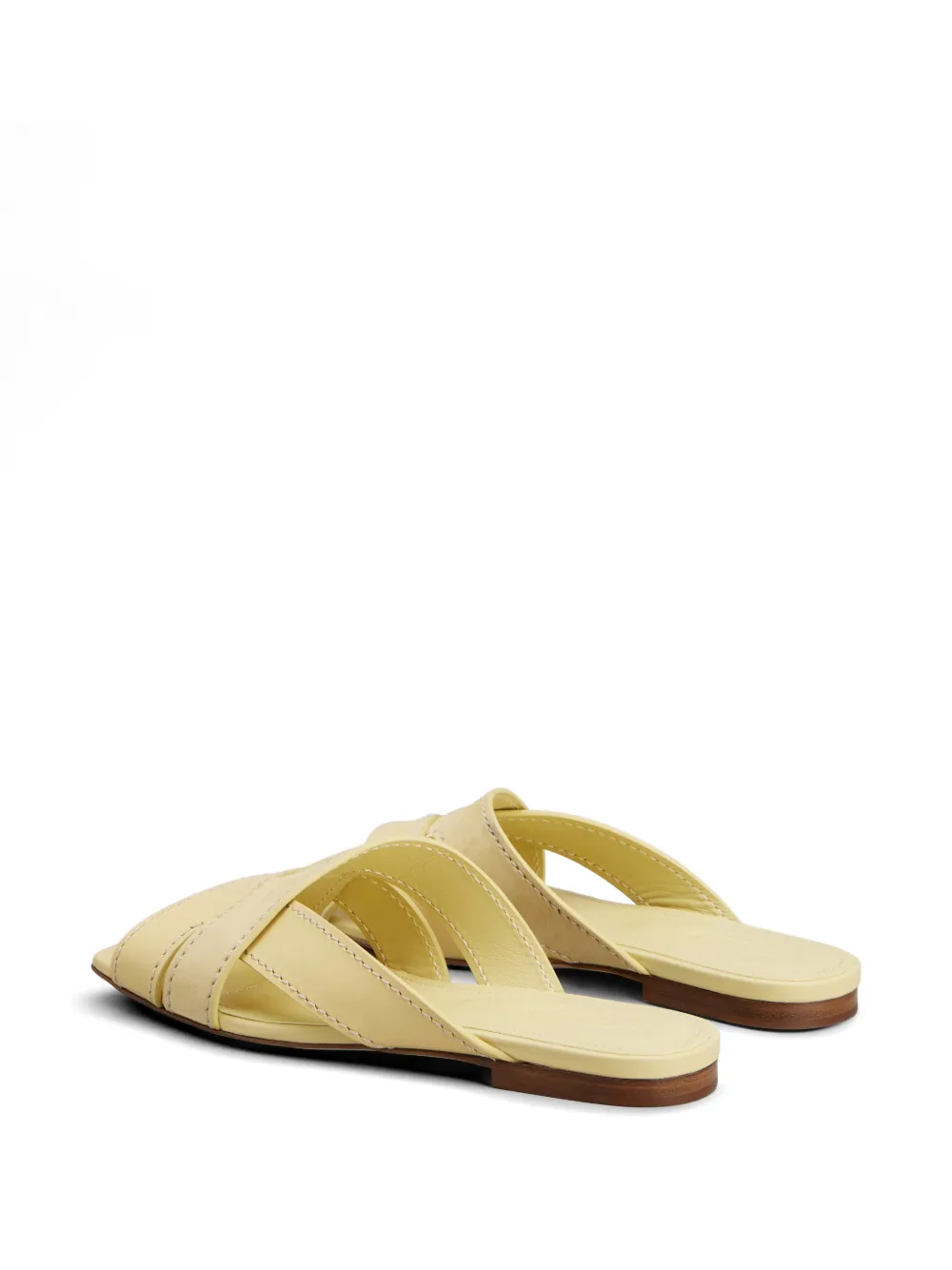 Tod's Sandalen met gekruiste bandjes Geel