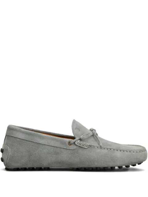 Tod's suede boat shoes