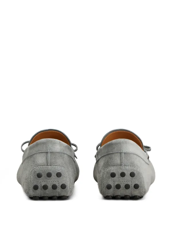 Tod's スエード デッキシューズ | グレー | FARFETCH JP