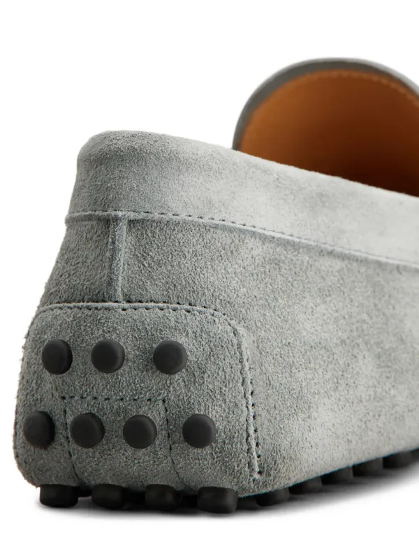 Tod's スエード デッキシューズ | グレー | FARFETCH JP