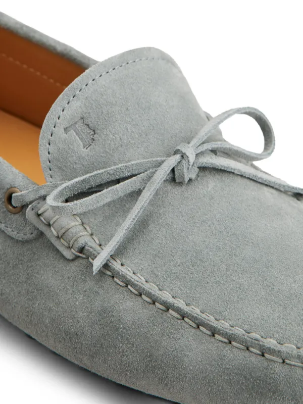 Tod's スエード デッキシューズ | グレー | FARFETCH JP