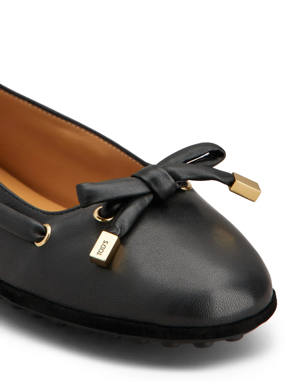Tod's Ballerina's met strikdetail Zwart