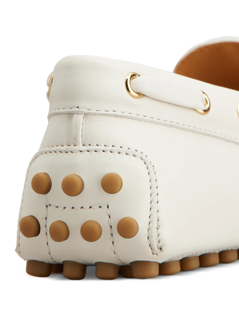 Tod's Gommino loafers met strikdetail Beige
