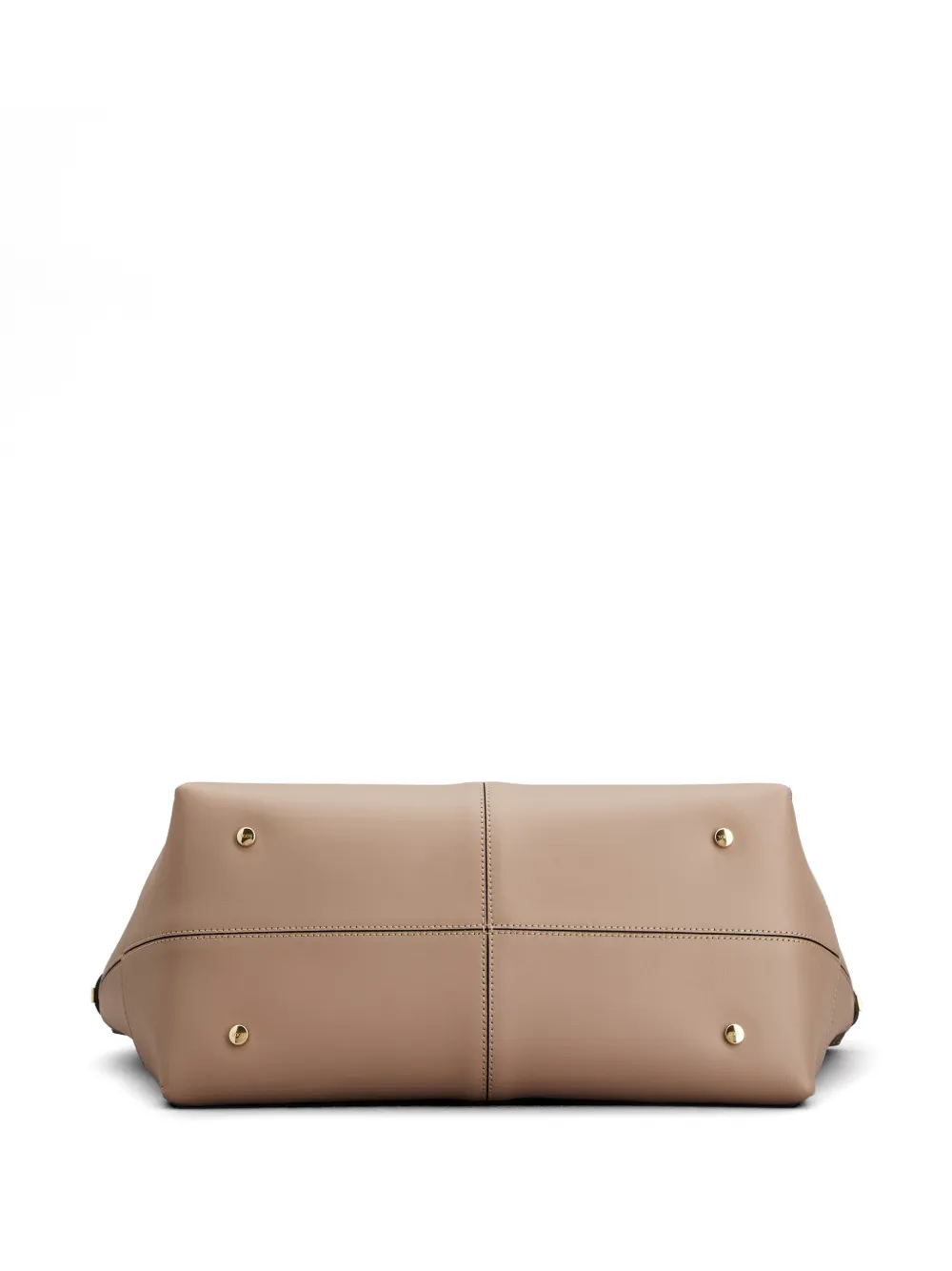 Tod's Shopper met V-uitgesneden detail Beige