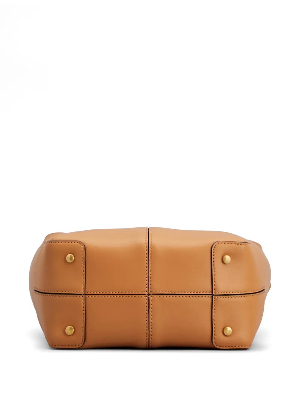 Tod's Kleine Folio leren schoudertas Bruin