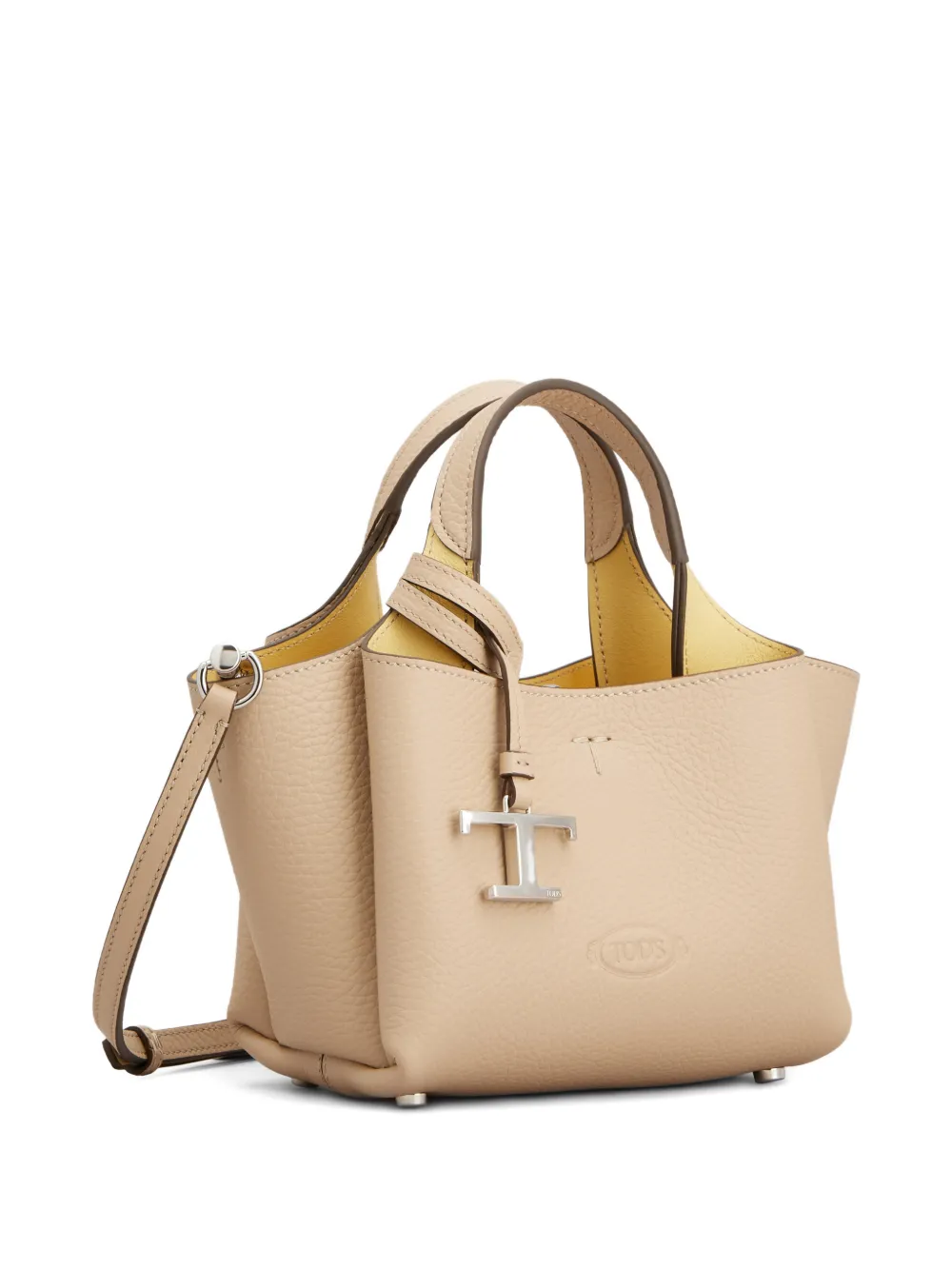  Tod's Pendant Top-handle Mini Bag - Neutrals 