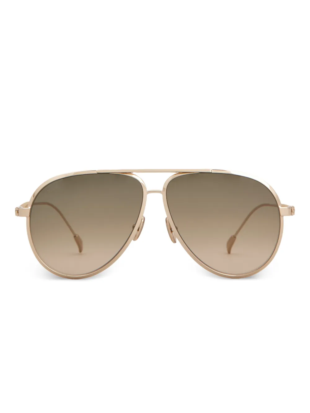 Tod's braided pilot sunglasses - Gold