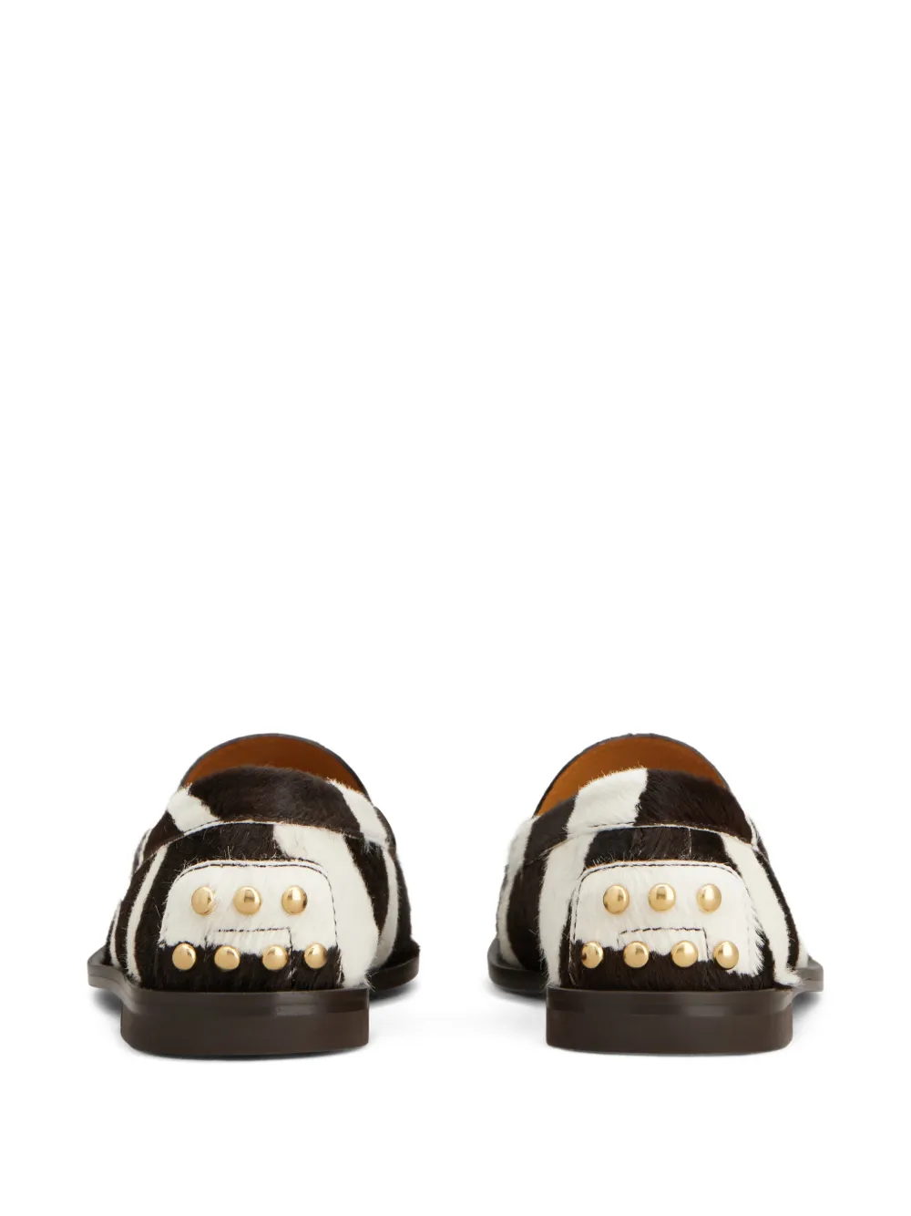 Tod's Gestreepte loafers Bruin