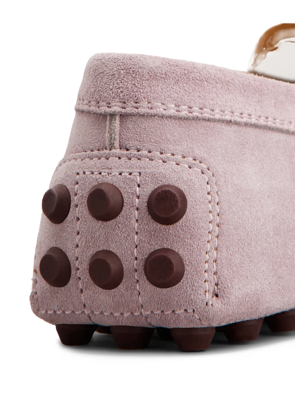 Tod's Gommino Bubble loafers met penny bar Roze