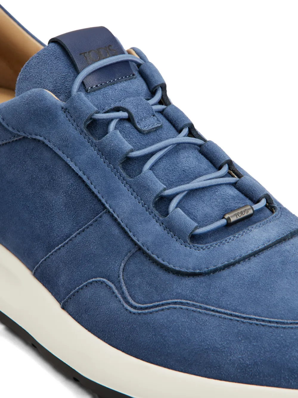 Tod's Red Dot suède sneakers Blauw
