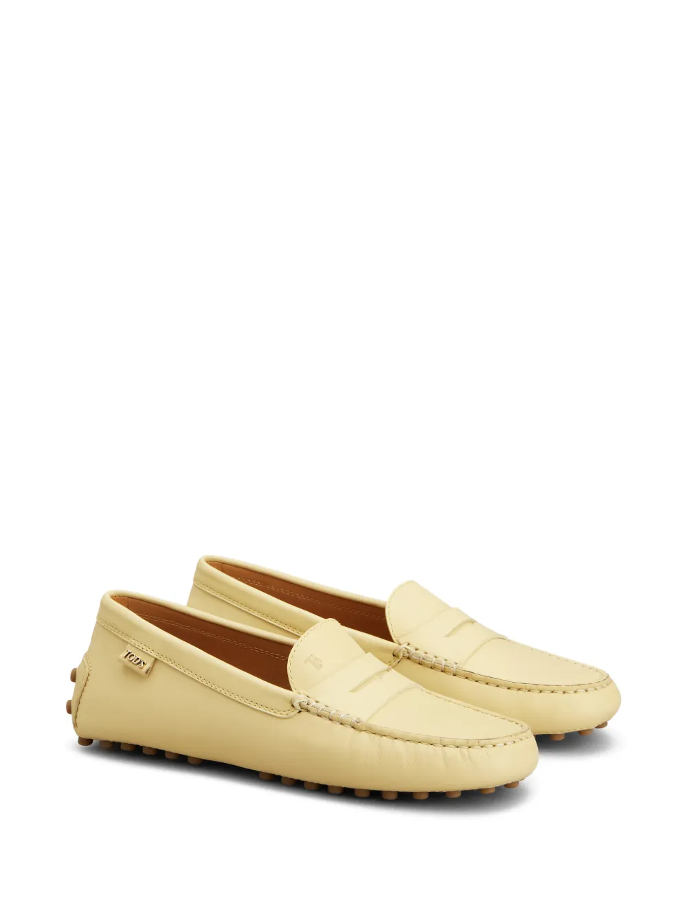 Tod's Gommino leren loafers Beige
