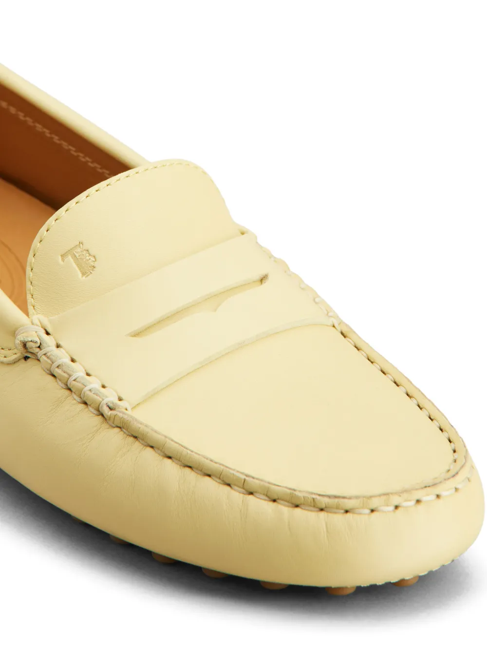 Tod's Gommino leren loafers Beige