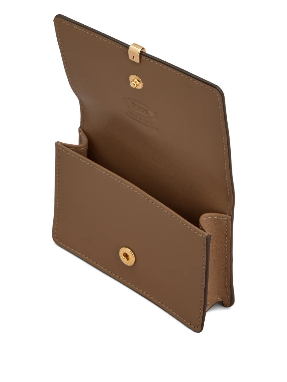 Tod's Portemonnee met streepdetail Bruin