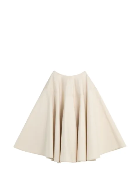 Tod's A-line panelled midi skirt