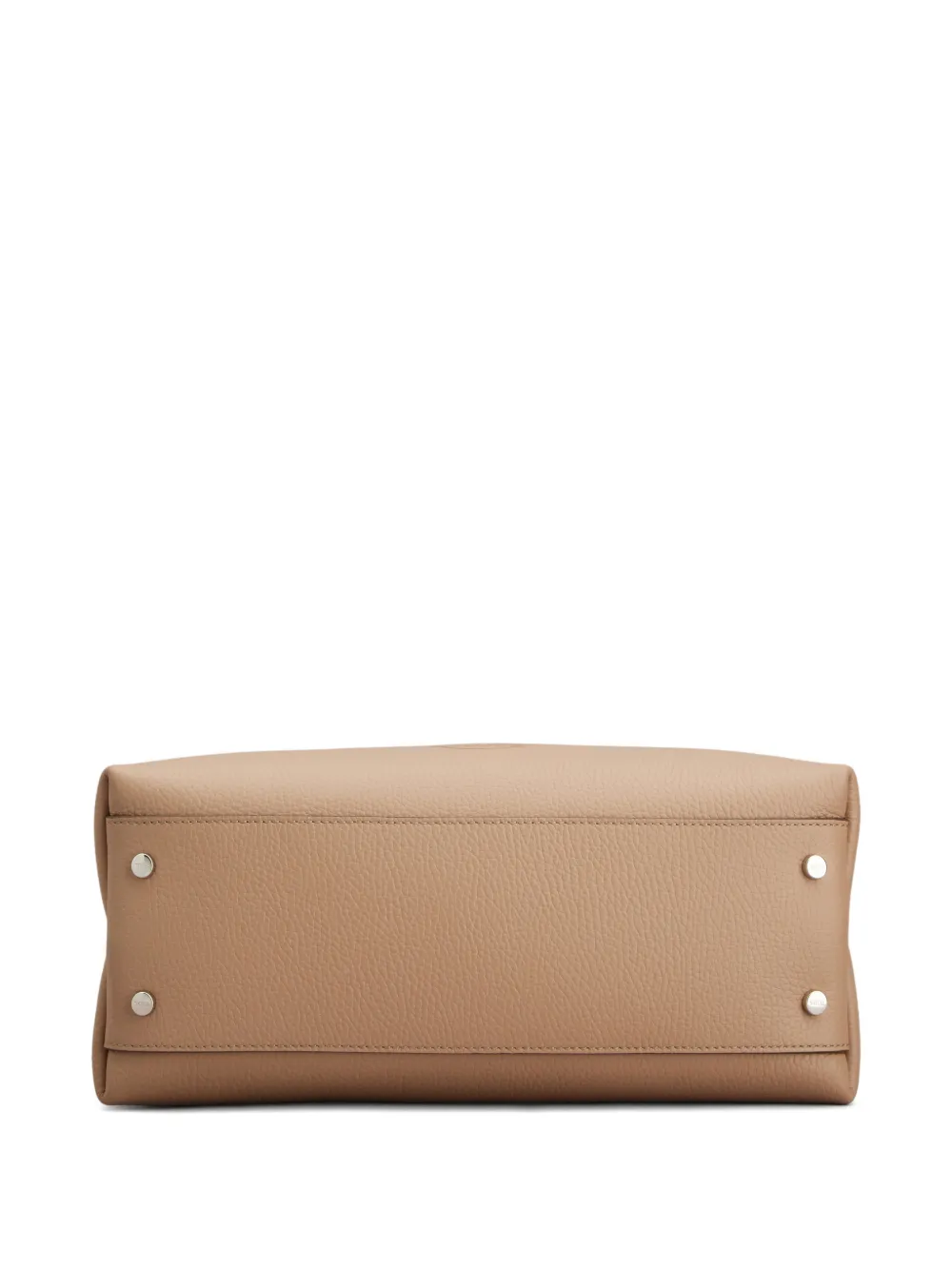 Tod's Shopper met handvat en bedel Beige
