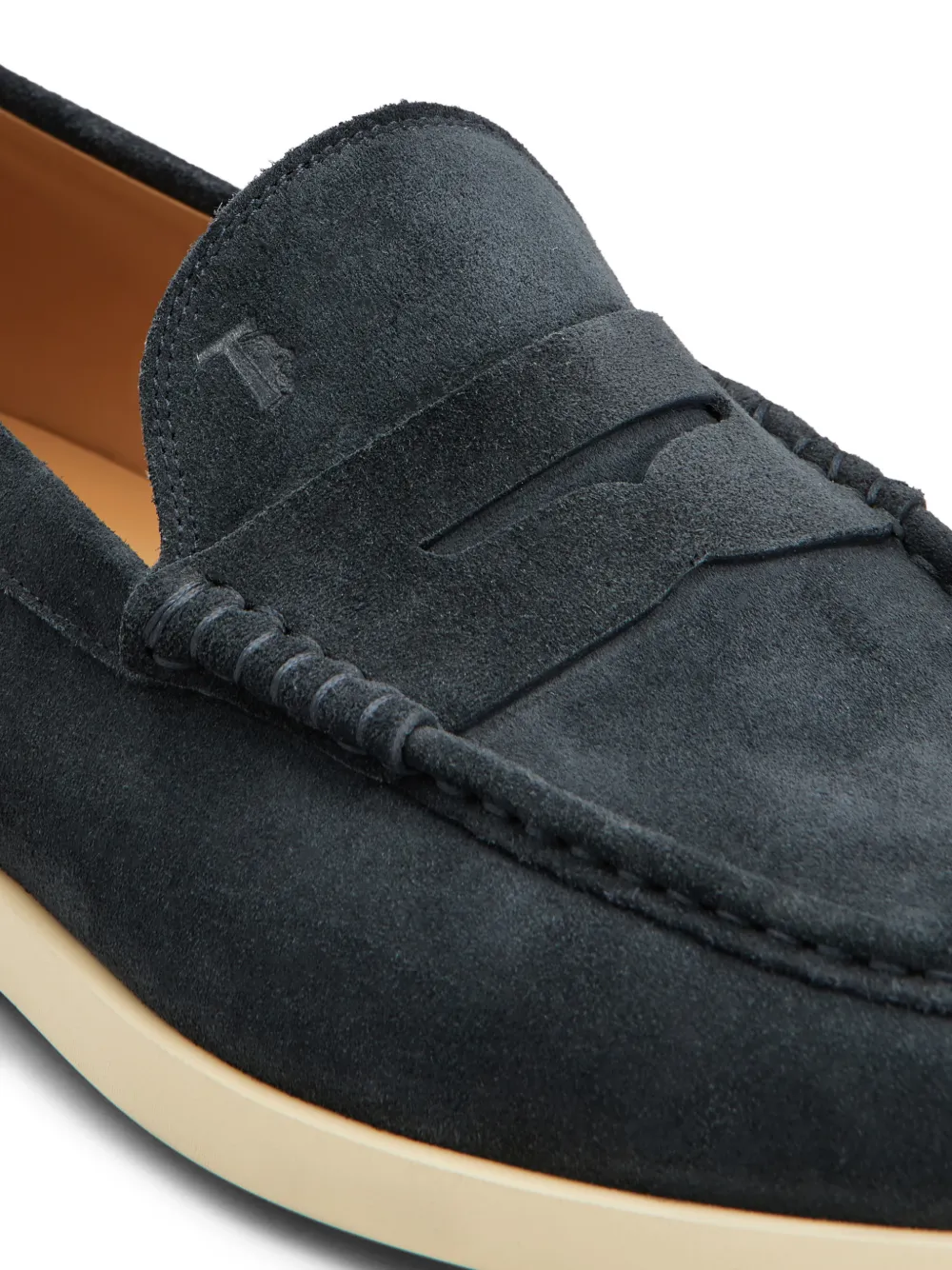 Tod's Suède loafers Blauw