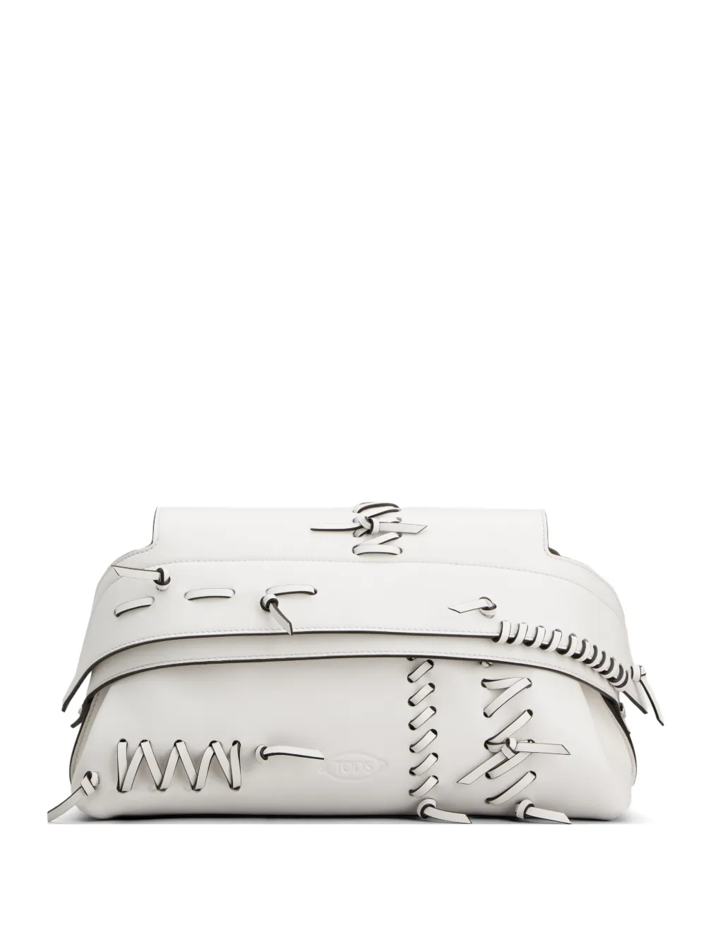 Tod's Wave Clutch - Weiß