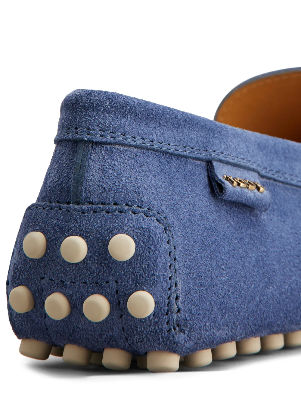 Tod's Gommino suède loafers Blauw