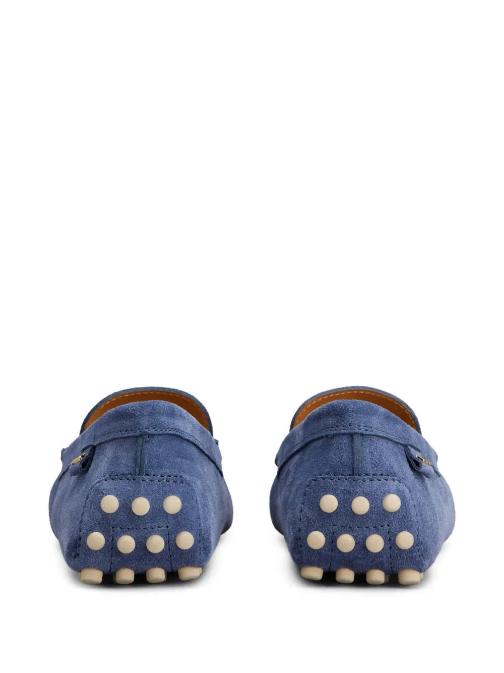 Tod's Gommino suède loafers Blauw