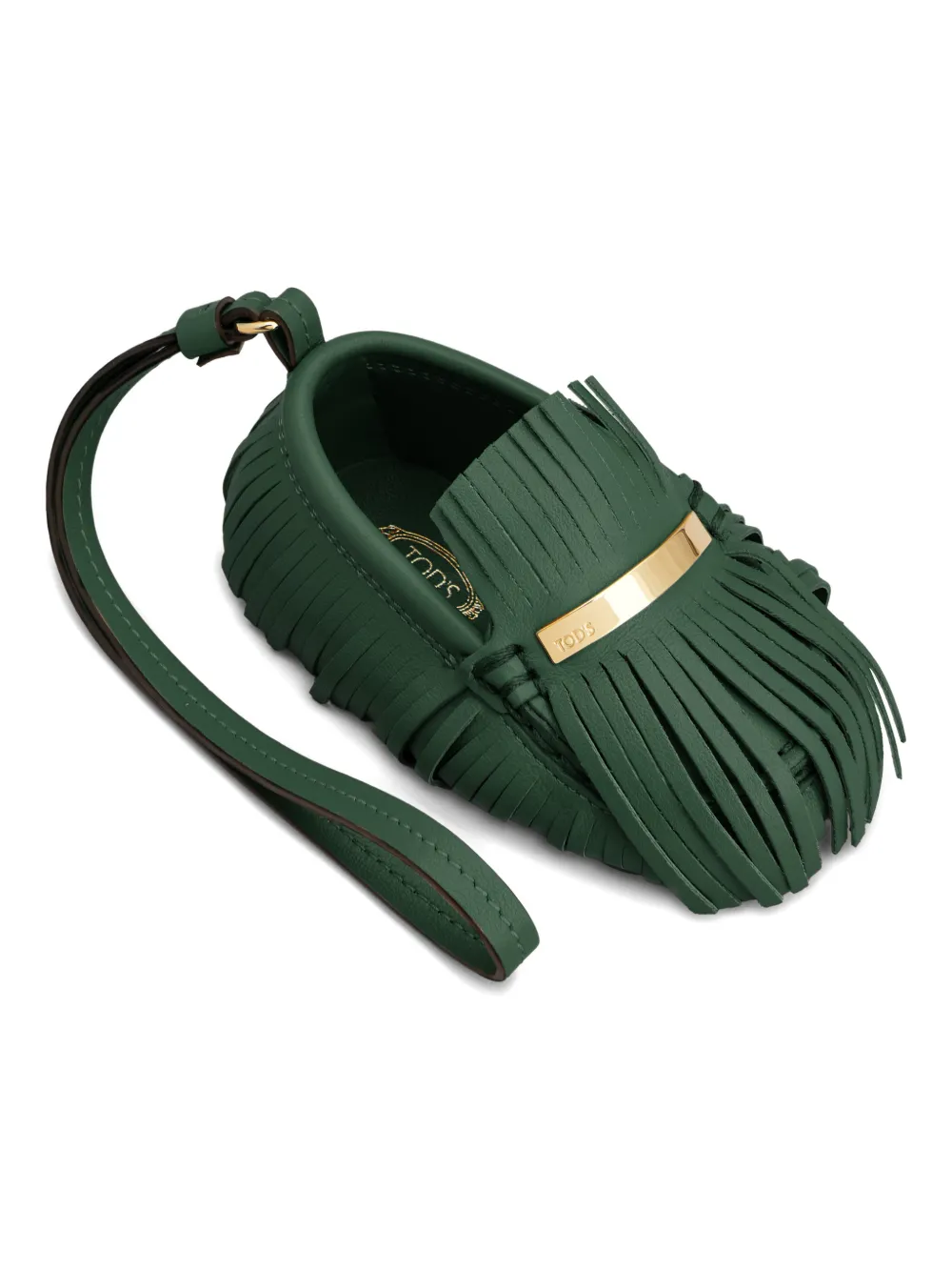 Tod's Hanger met franjes - Groen