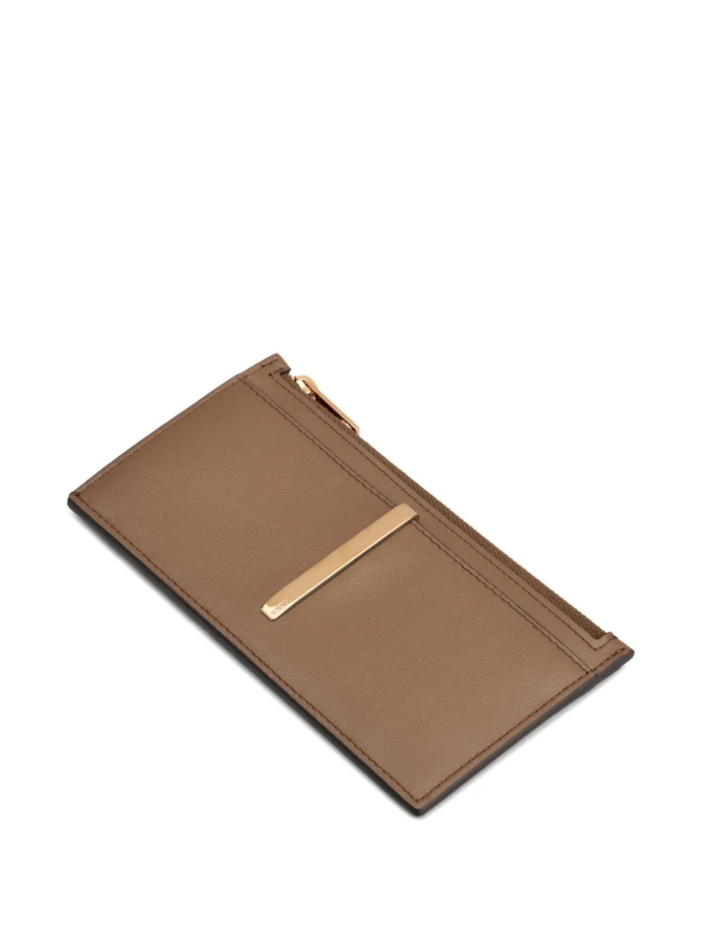  Tod's Zip Card Holder - Brown 