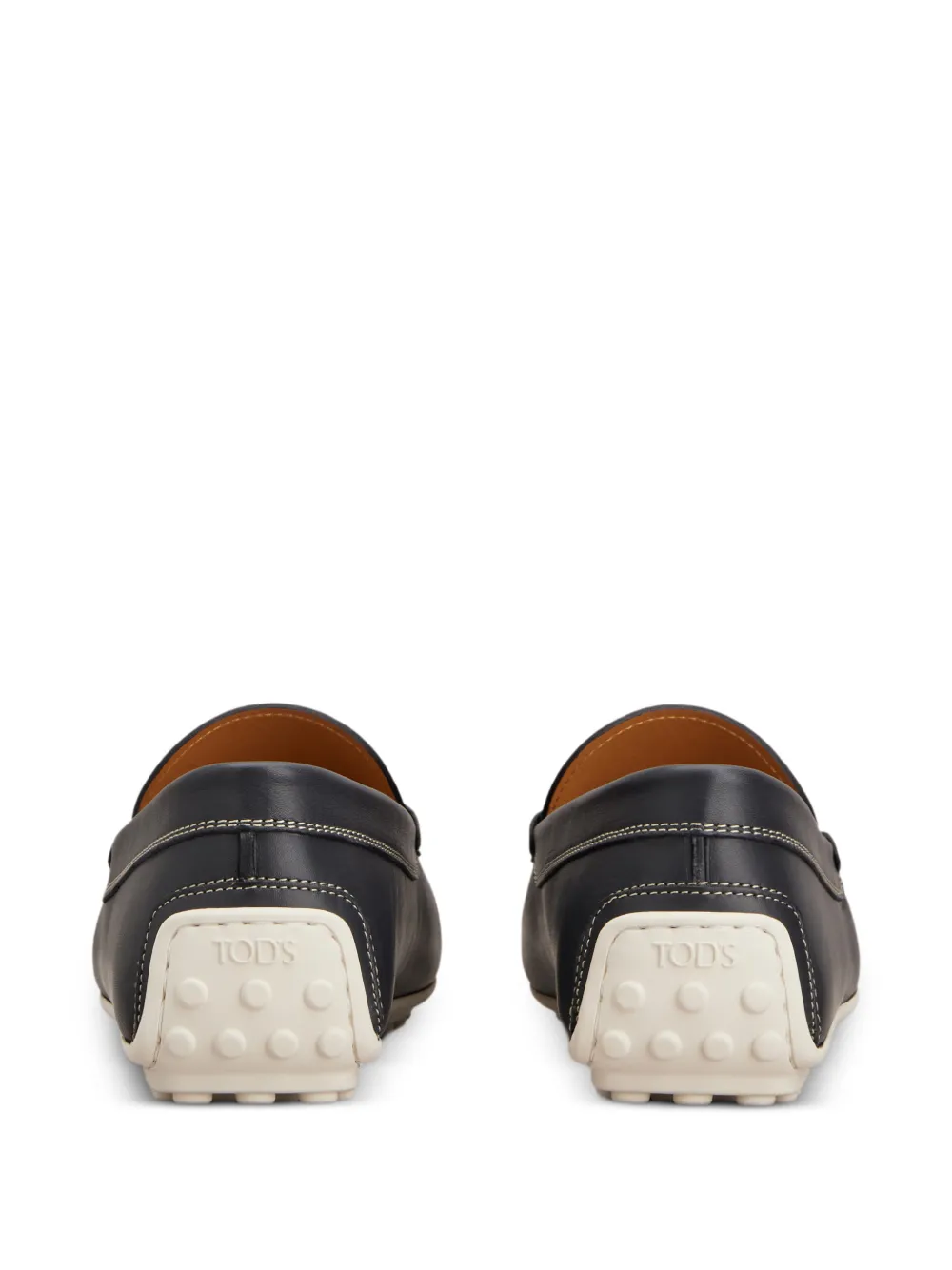 Tod's City Gommino 76 L loafers met penny bar Blauw