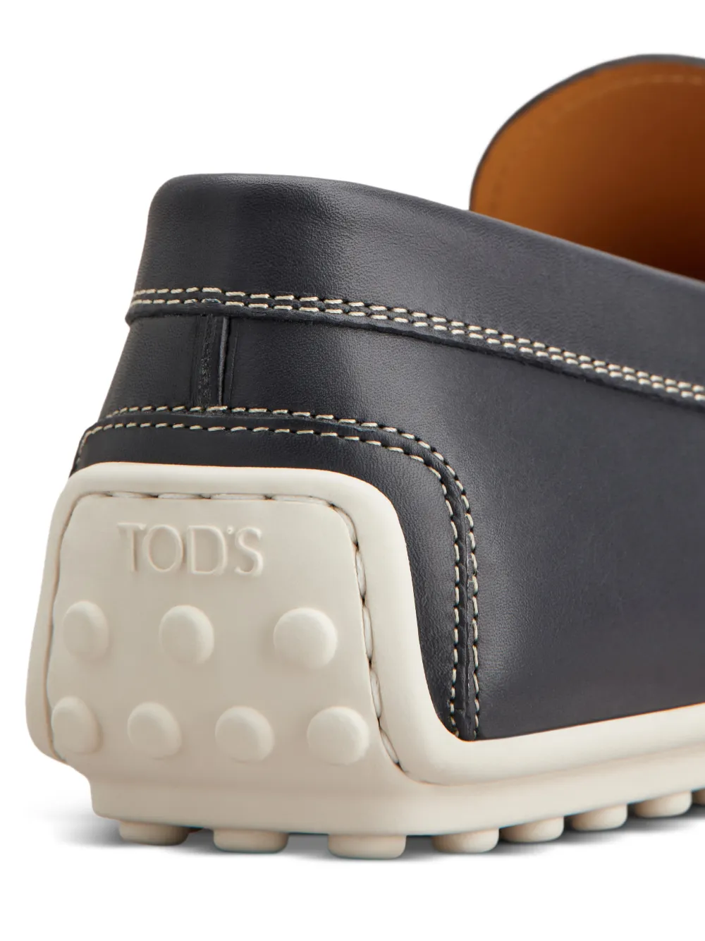 Tod's City Gommino 76 L loafers met penny bar Blauw