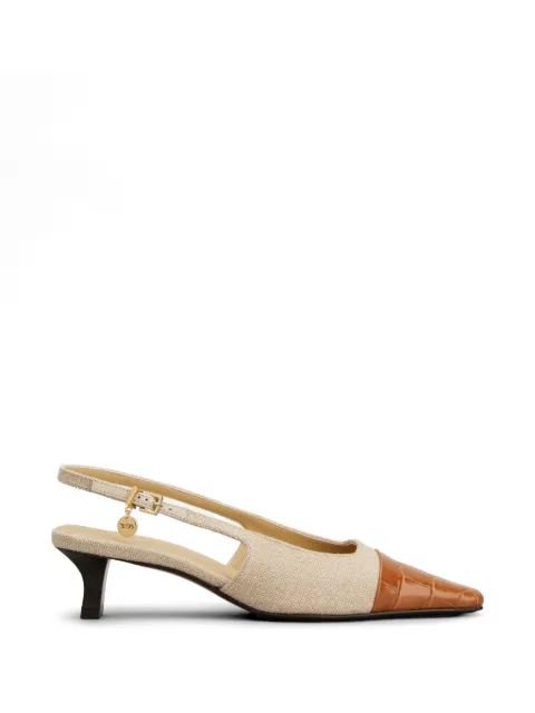 Tod's zapatillas con efecto de piel de cocodrilo