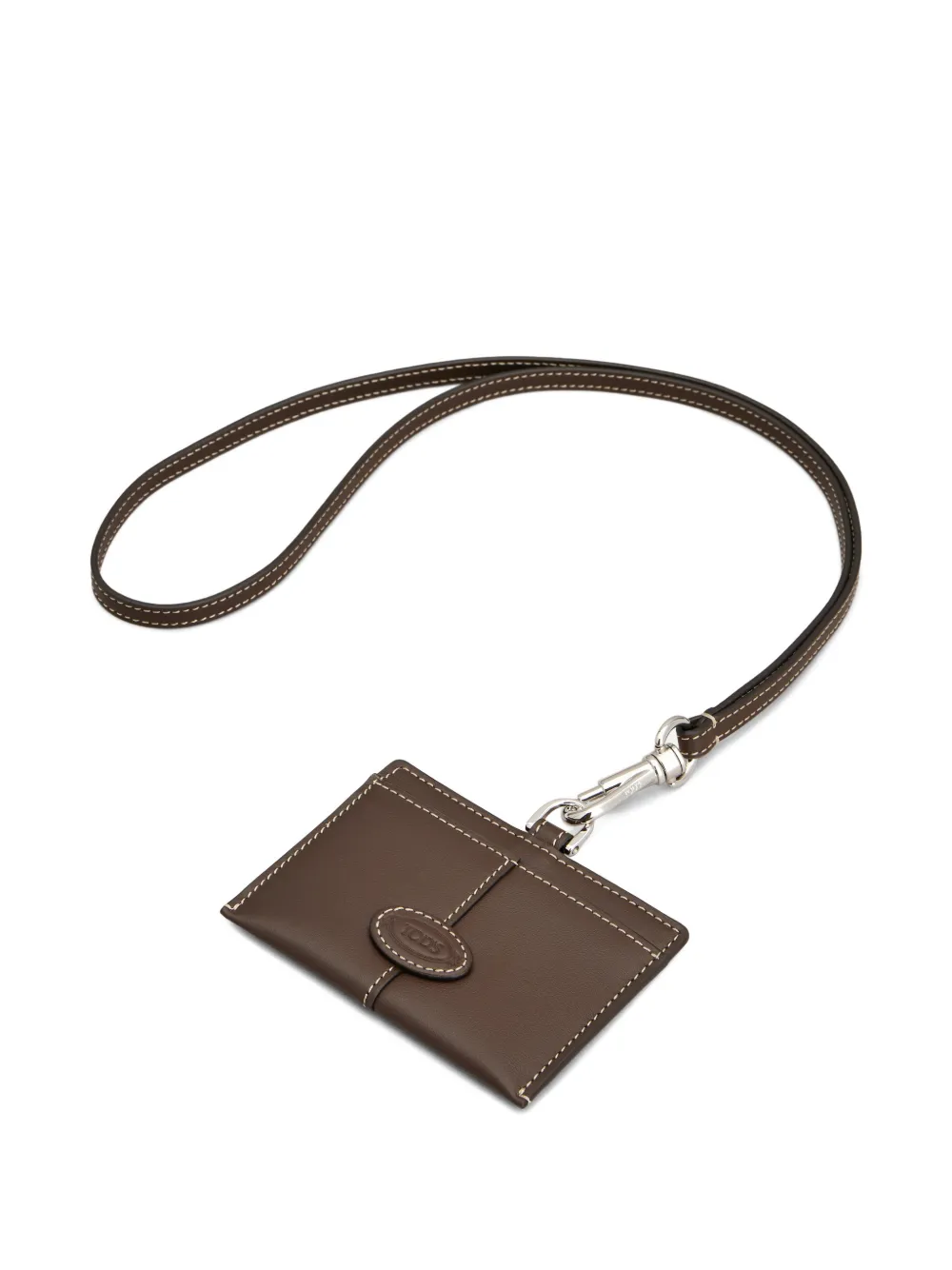 topstitch badge cardholder