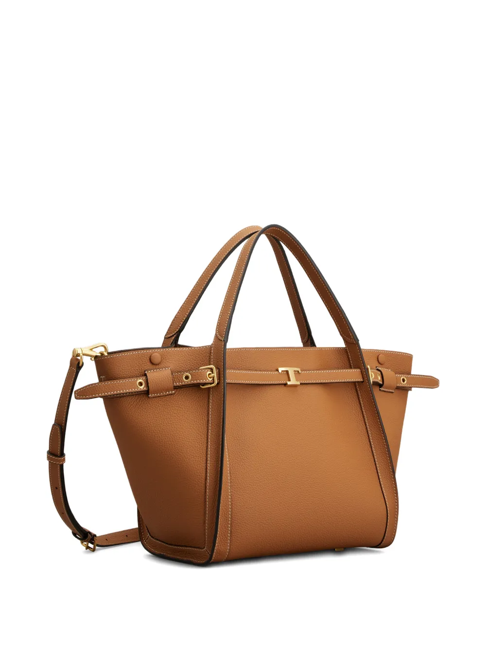 Tod's Shopper met gesp Bruin
