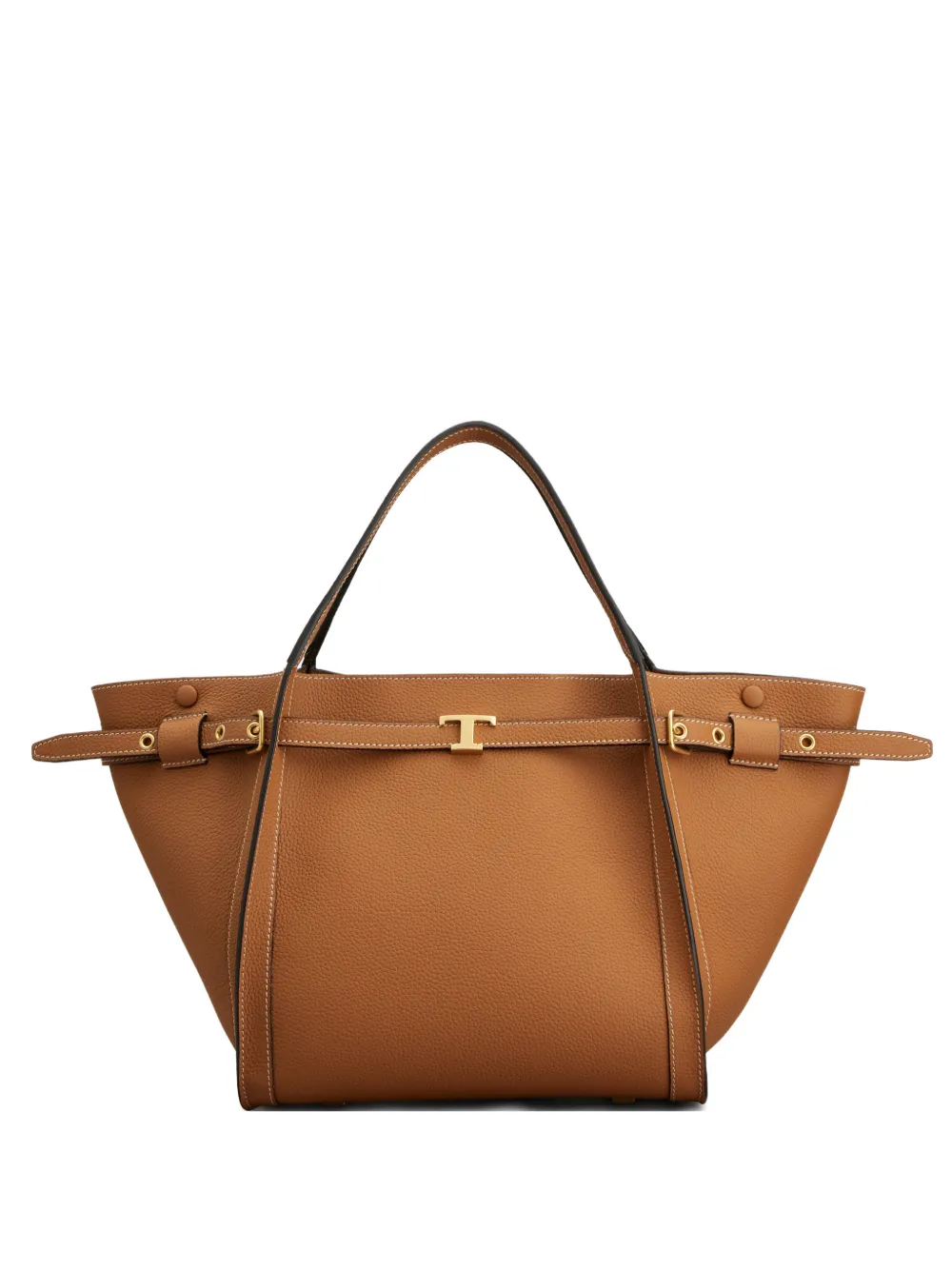 Tod's Borsa tote con fibbia - Marrone