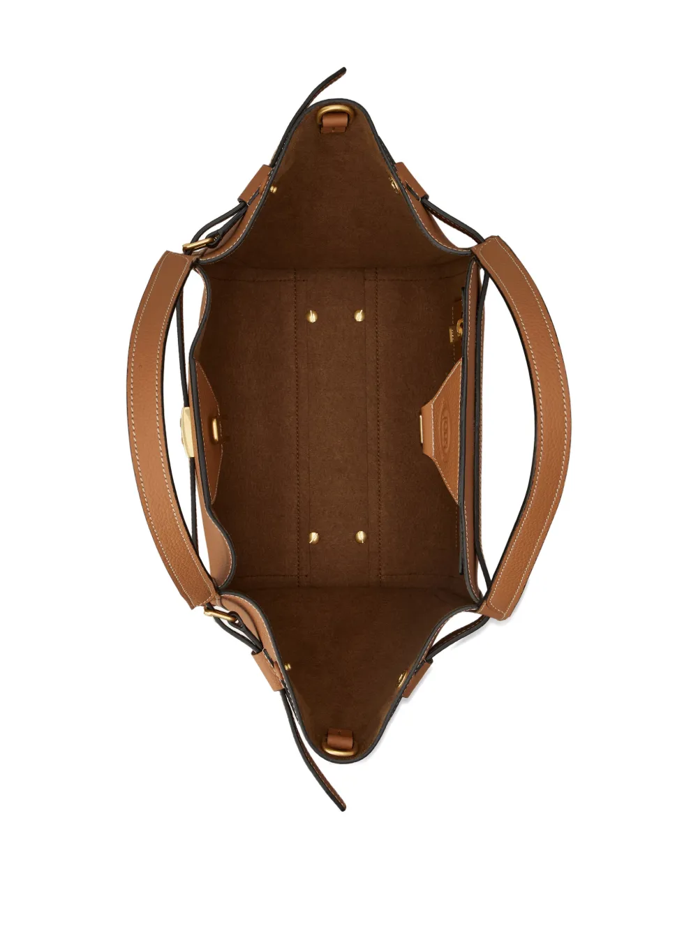 Tod's Shopper met gesp Bruin