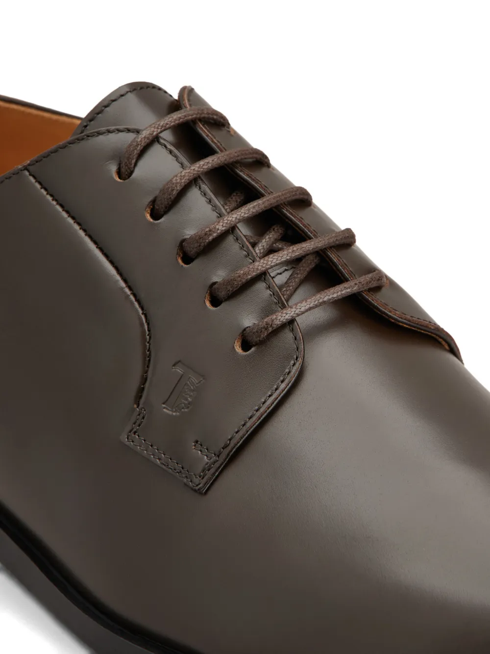Tod's Derby schoenen met reliëf Bruin