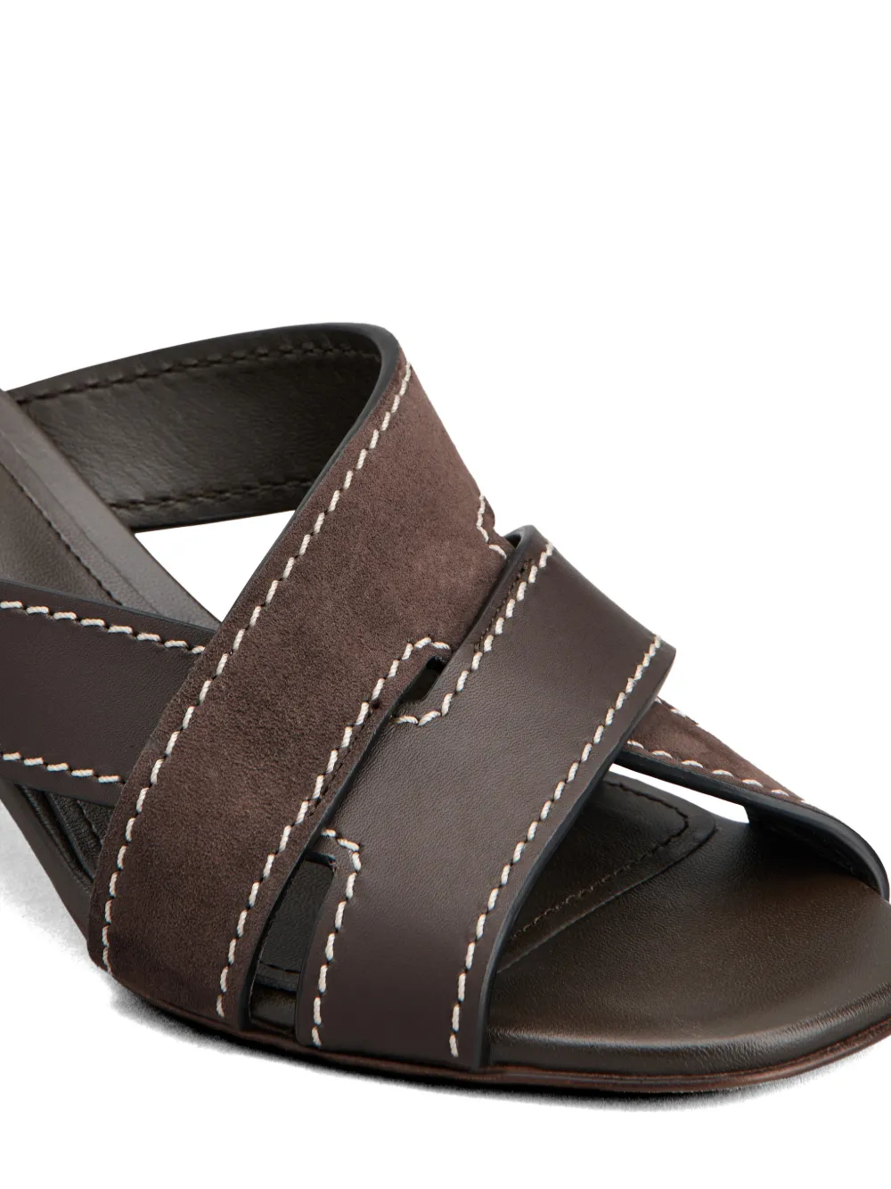 Tod's Sandalen met gekruiste bandjes Bruin