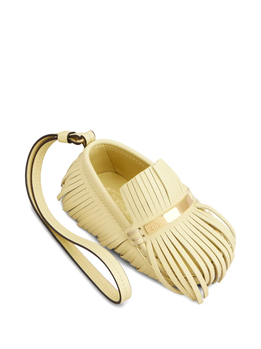  Tod's Charm Con Flecos - Amarillo 