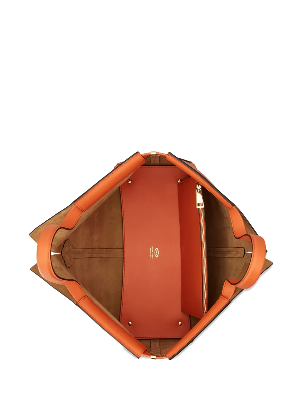 Tod's Borsa tote con dettaglio cut-out - Arancione