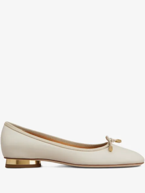 Tod's ballerines à détail de nœud