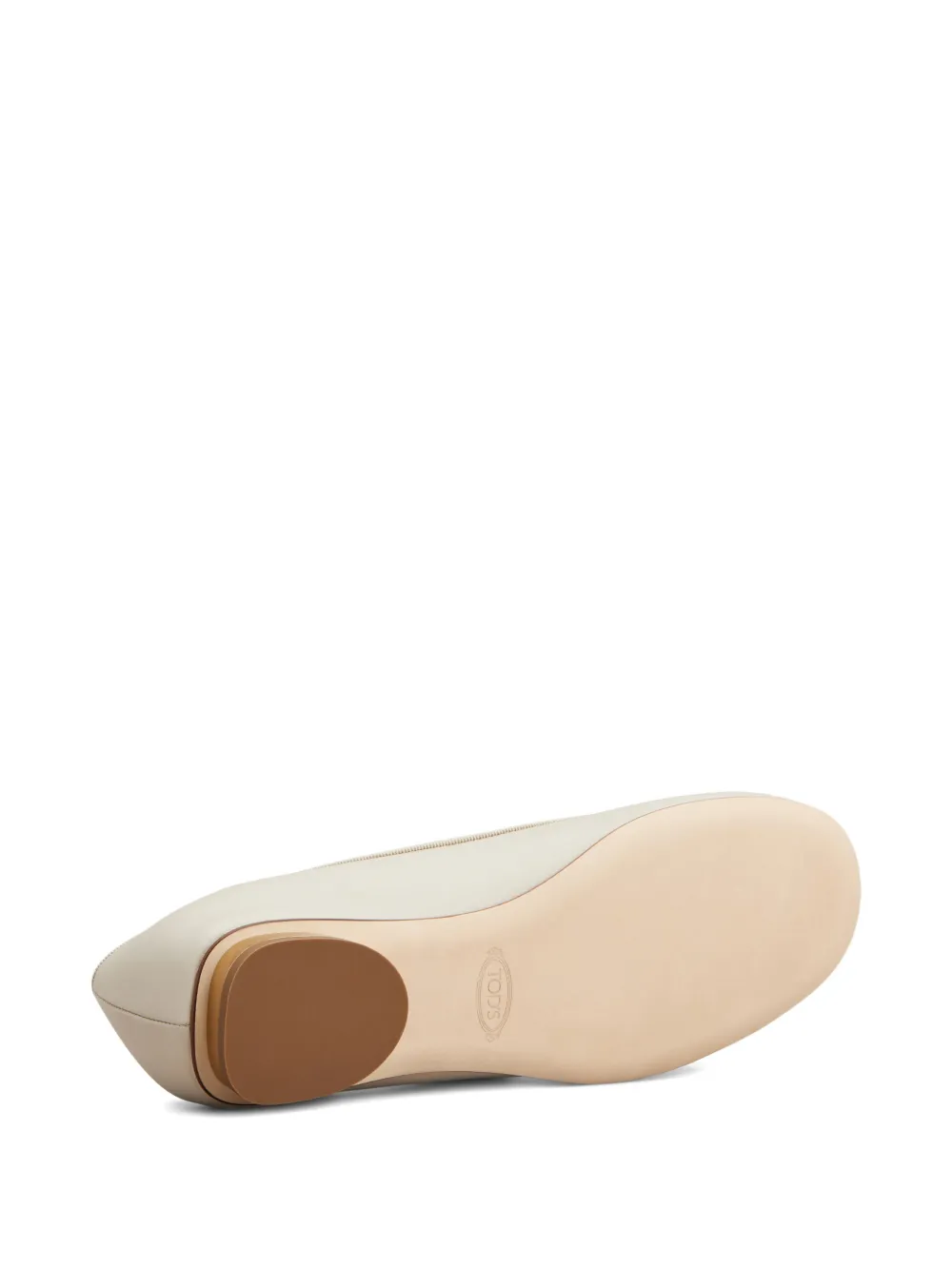 Tod's Ballerina's met strikdetail Beige