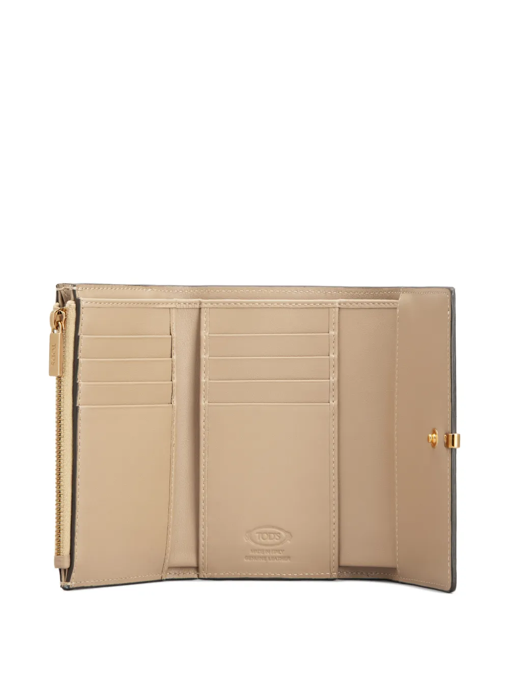 Tod's Bar portemonnee Beige