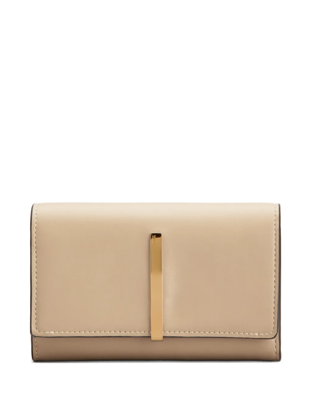 Tod's bar tri-fold wallet - Toni neutri