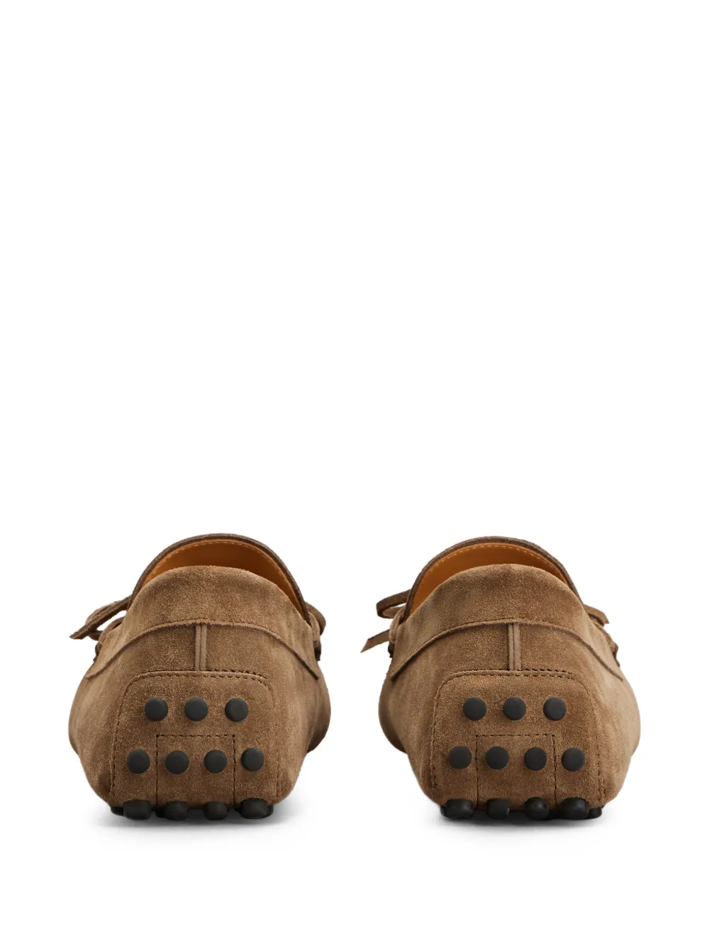 Tod's Loafers met strikdetail Bruin