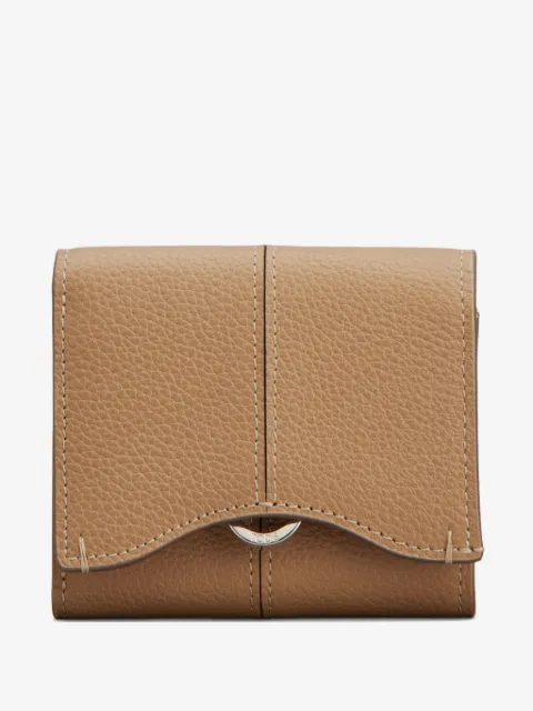 Tod's tri-fold stitched wallet