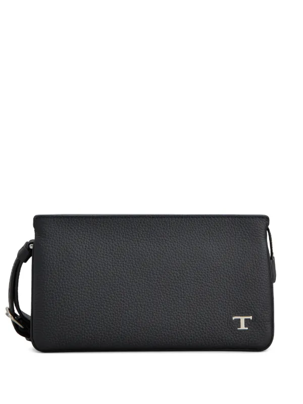 Tod's Pouch in Leather Small in Black