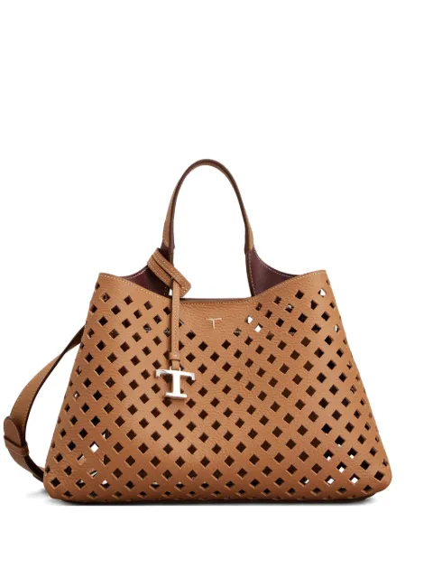 Tod's cut-out top handle tote bag
