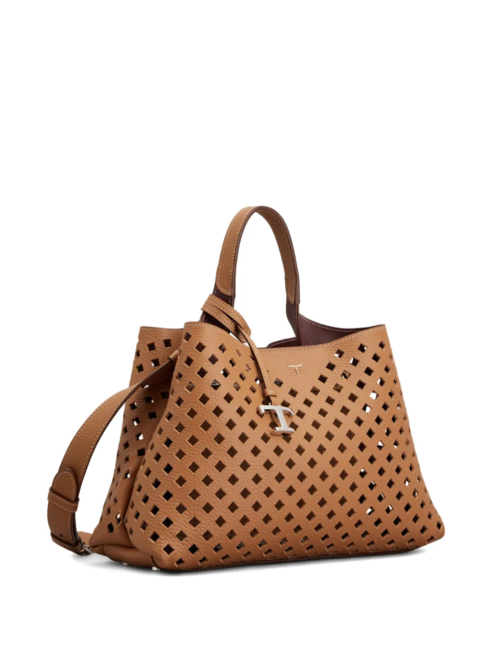 Tod's Shopper met uitgesneden handgreep Bruin