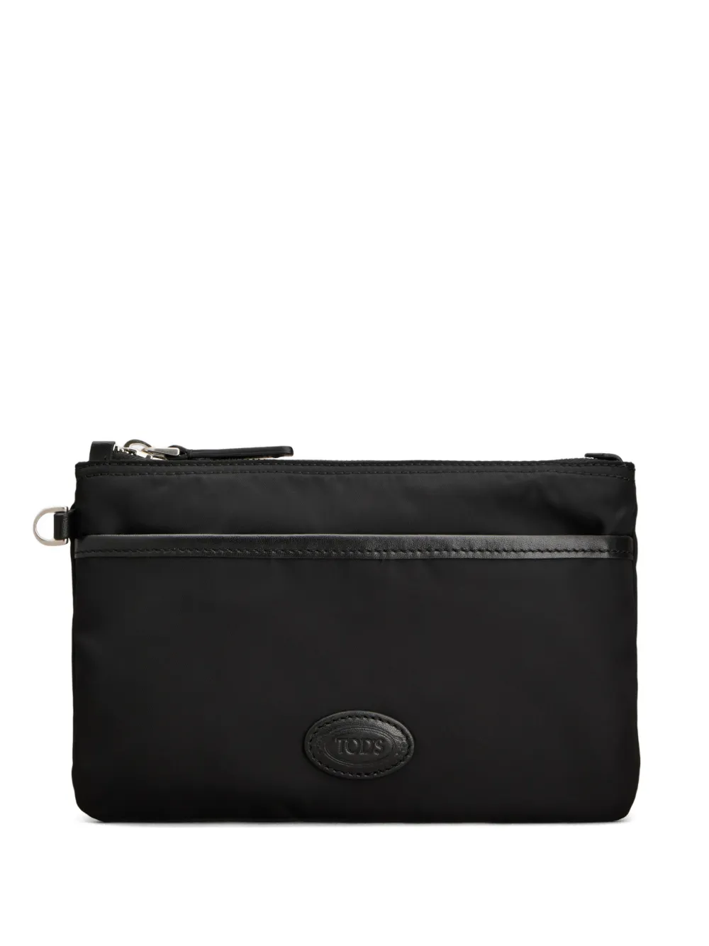 Tod's zip-fastening pouch - Nero