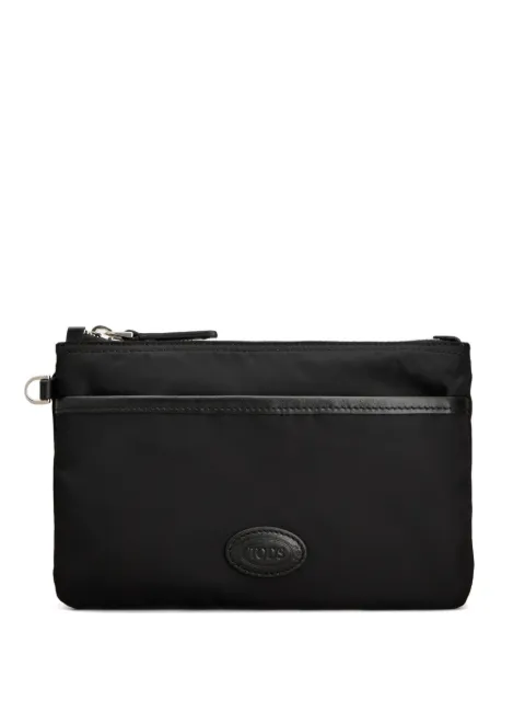 Tod's zip-fastening pouch