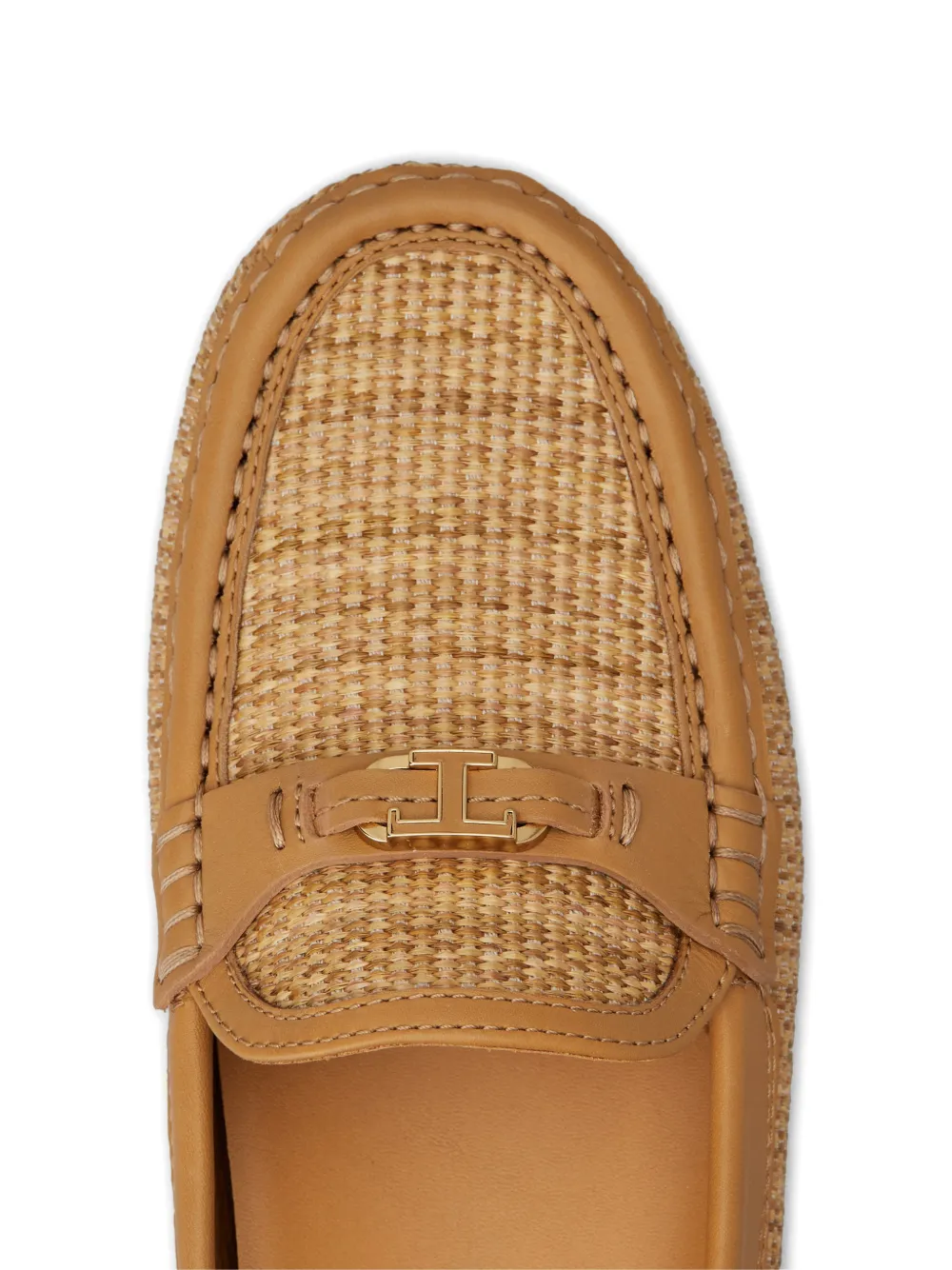 Tod's Loafers met logodetail Bruin