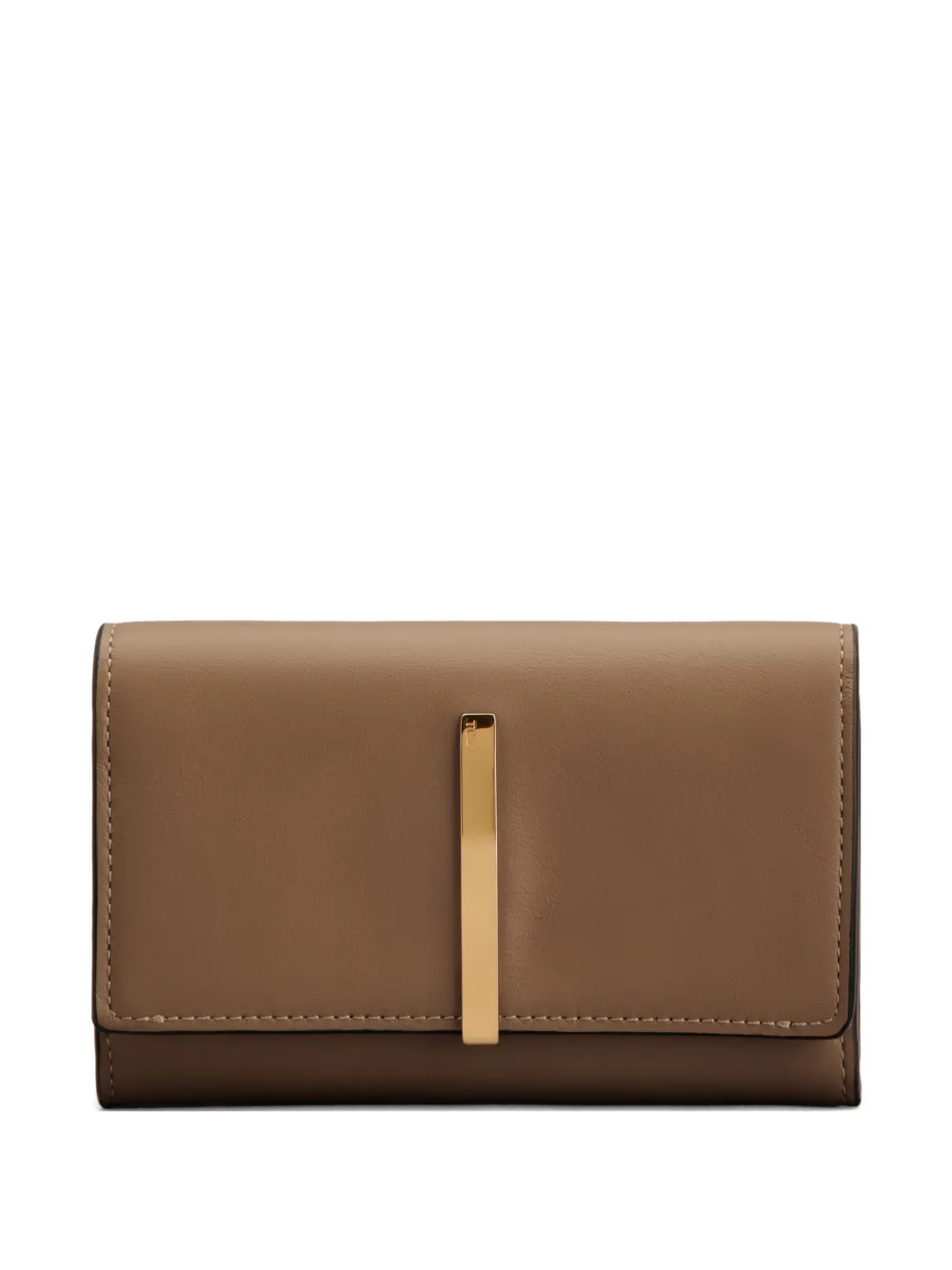 Tod's bar tri-fold wallet - Marrone